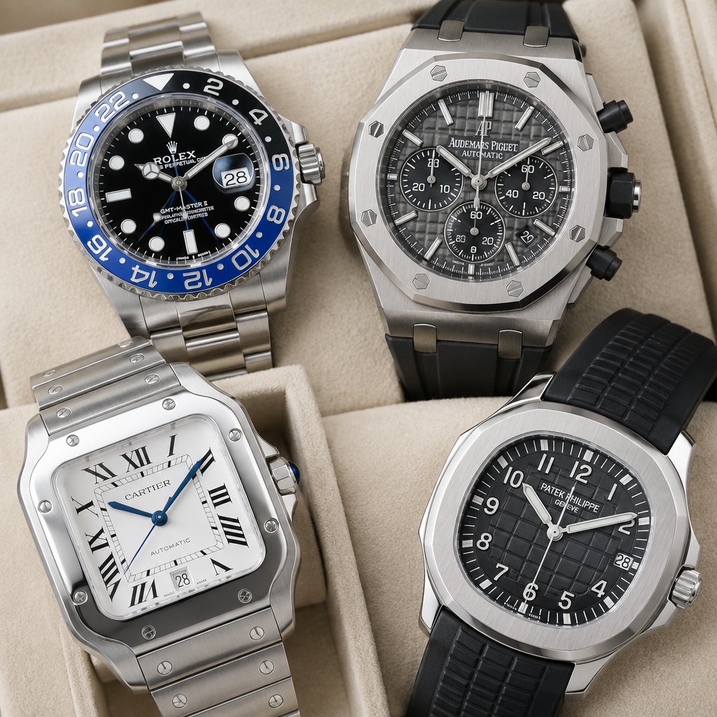 Luxury gold timepiece